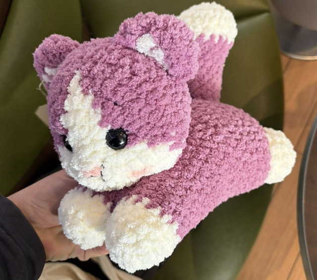 Chaton joueur – Version Velours & Version Fluffy 🐱