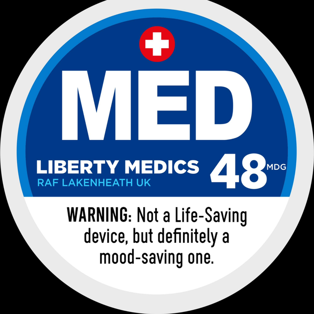 Liberty Medics “Parody Can” patch (c.d.)
