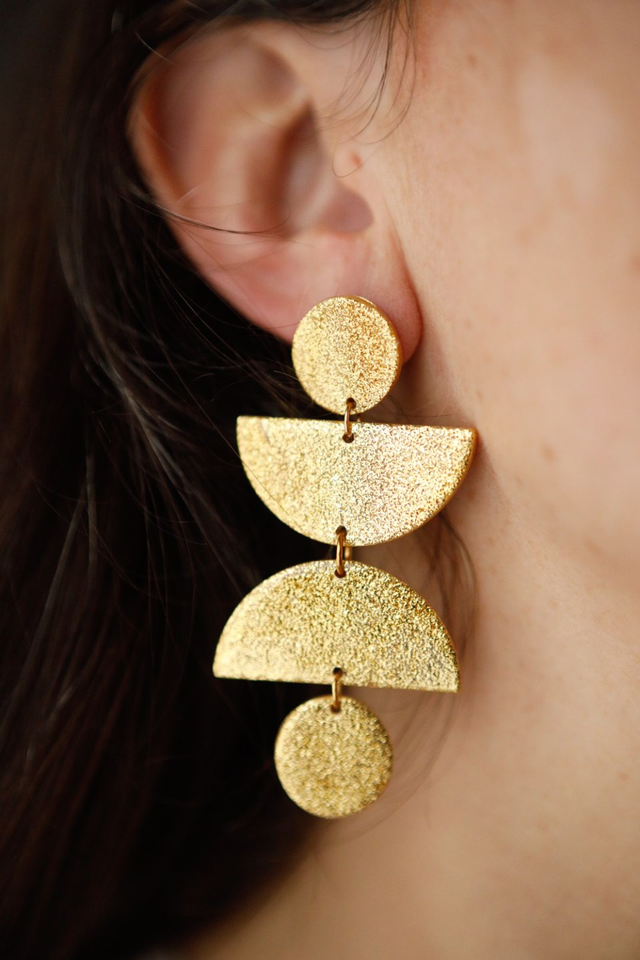 Boucles d'Oreilles Douceur Lumineuse