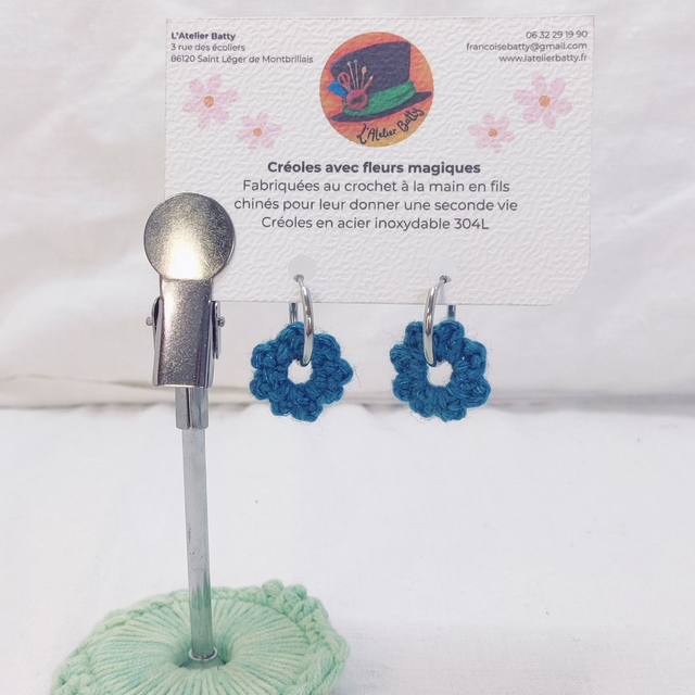 Créoles argentées Jardin d'hiver