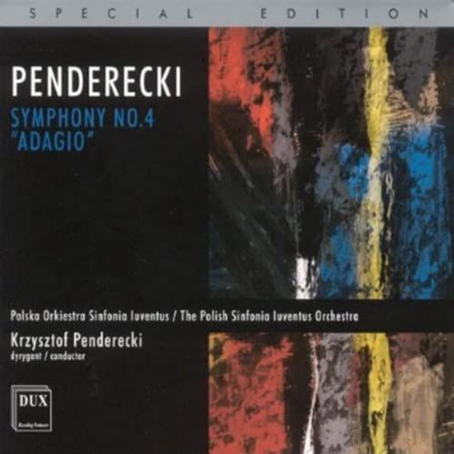 Penderecki SYMPHONY NO. 4 ADAGIO CD