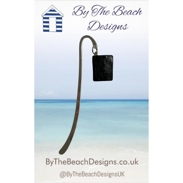 Plain Black Book Bookmark