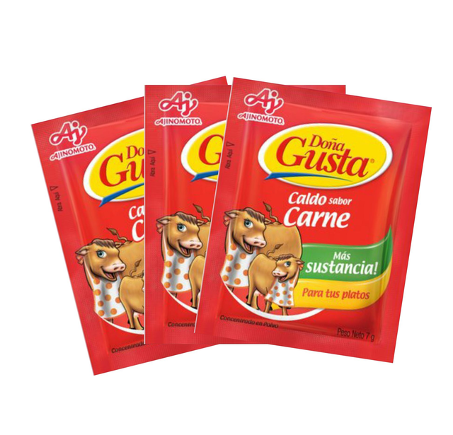 Dona Gusta de Res 7gr. X3
