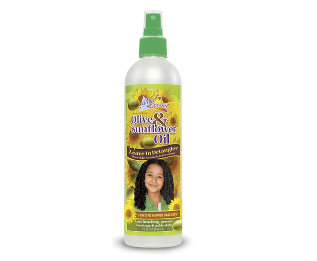 Sof N&#039; Free Olive &amp; Sunflower Leave In Detangler 12oz