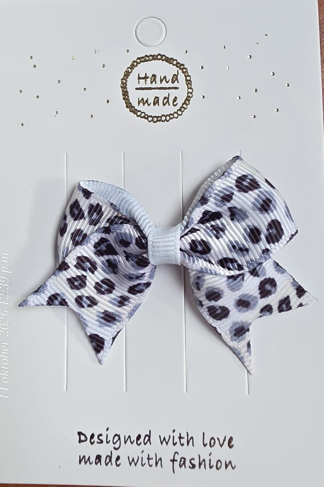 Schattig Haarklem Strikje – Diverse Soorten & Prints