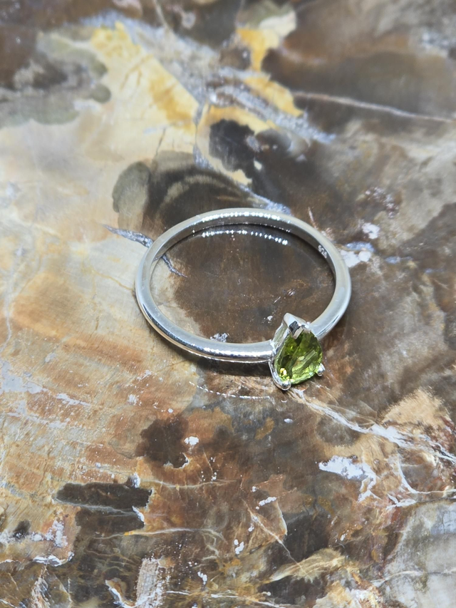 Bague Argent 925 et Péridot 