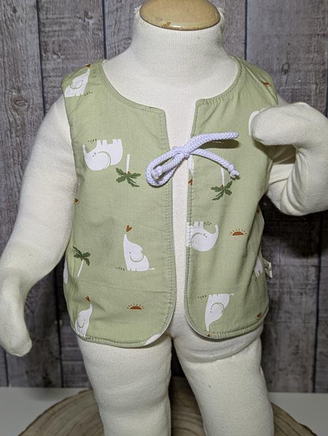 Gilet de berger 6 mois réversible