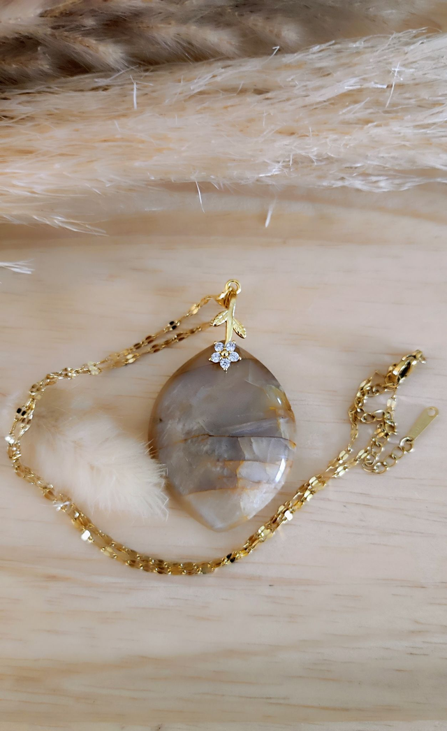 Pendentif Pierre de Lune AA
