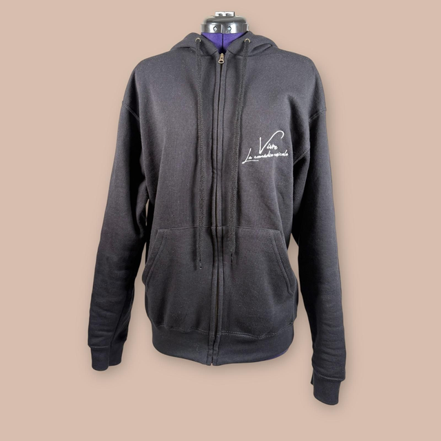 Sweat à capuche à zip