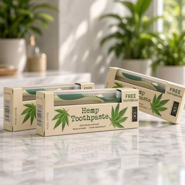 Xpel & XOC Hemp Oral Care Gift Bundle – 2 Piece Set