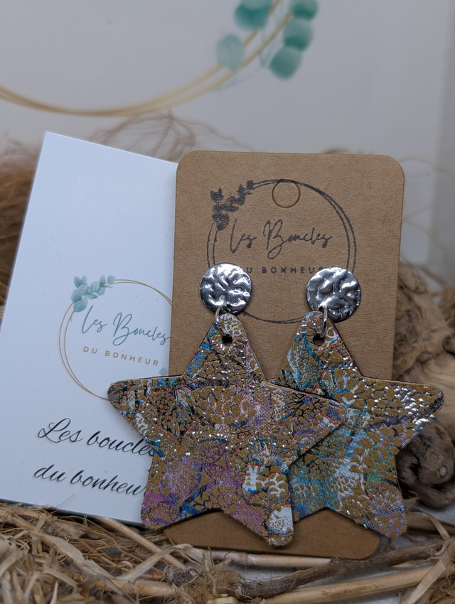 Boucles d'oreilles Asymétrique zk141