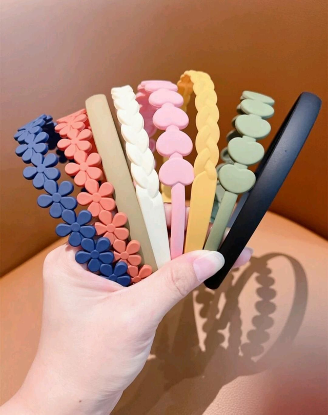 Serre-têtes en plastique 