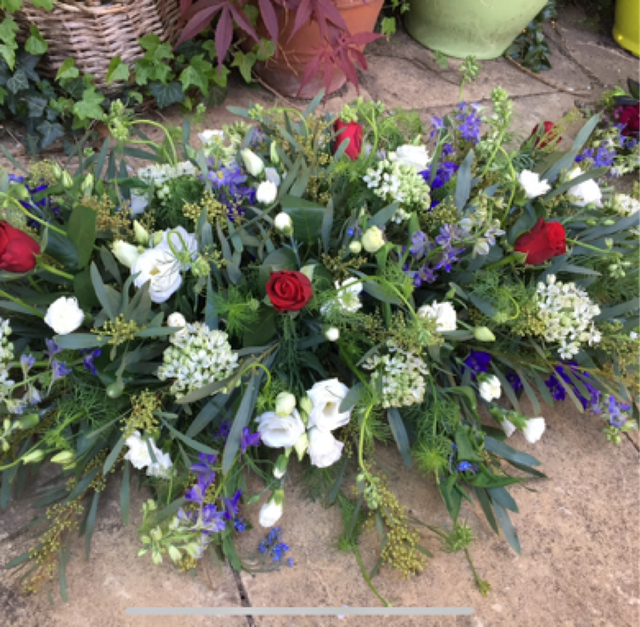 Red White And Blue Spray 