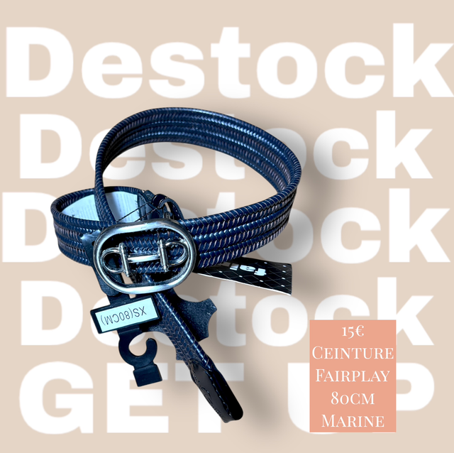 Fairplay ceinture marine 80cm