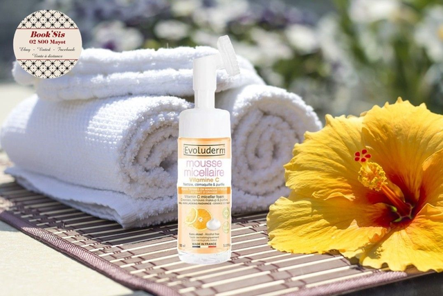 Evoluderm " Mousse micellaire nettoyante Vitamine C "