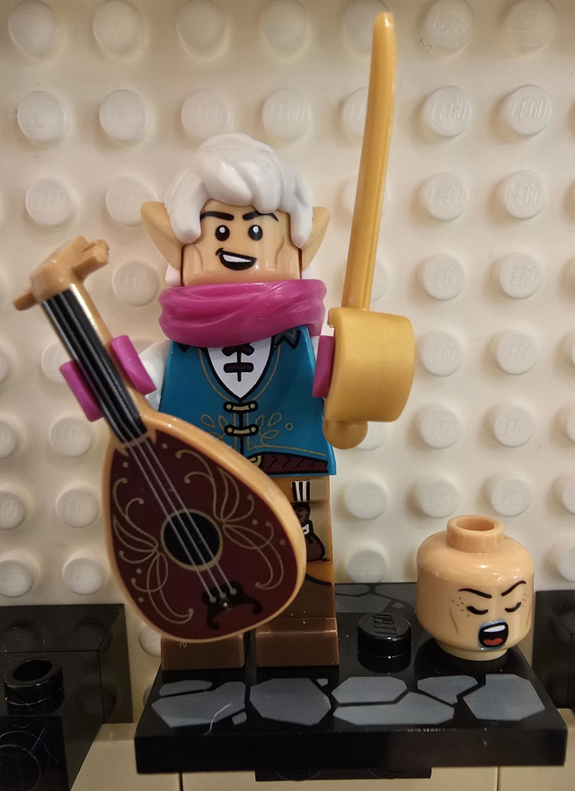 LEGO coldnd09 Elf Bard aus Dungeons & Dragons Minifigur