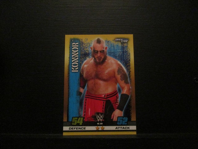 Konnor - Smackdown Live Slam Attax 10th Edition Original Trading Card #160