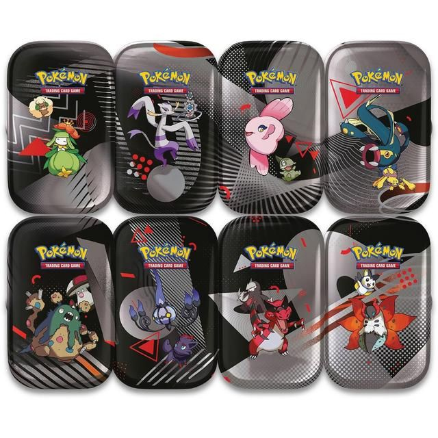 Pokemon Company Pokémon EV10.5 : Mini Tin Foudre Noire &amp; Flamme Blanche