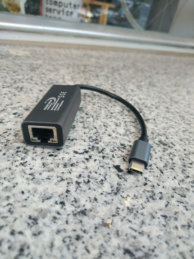 Ethernet Adapter USB-C 10/100/1000Mbps RJ45
