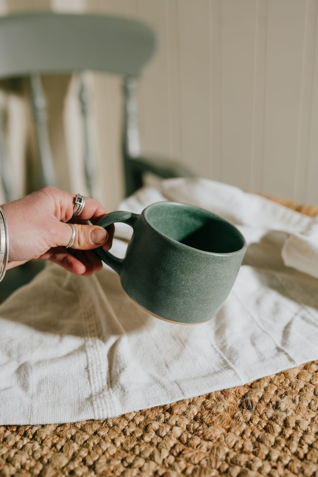 Large coffee mug | Moss