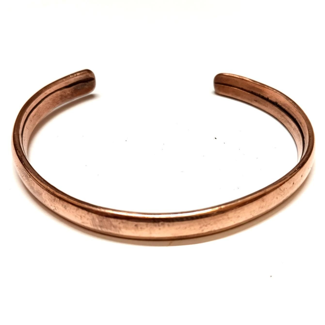 Bracelet Cuivre Demi rond fin tub 