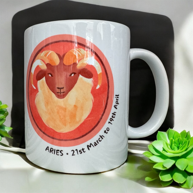 Aries- Zodiac Sign Mug