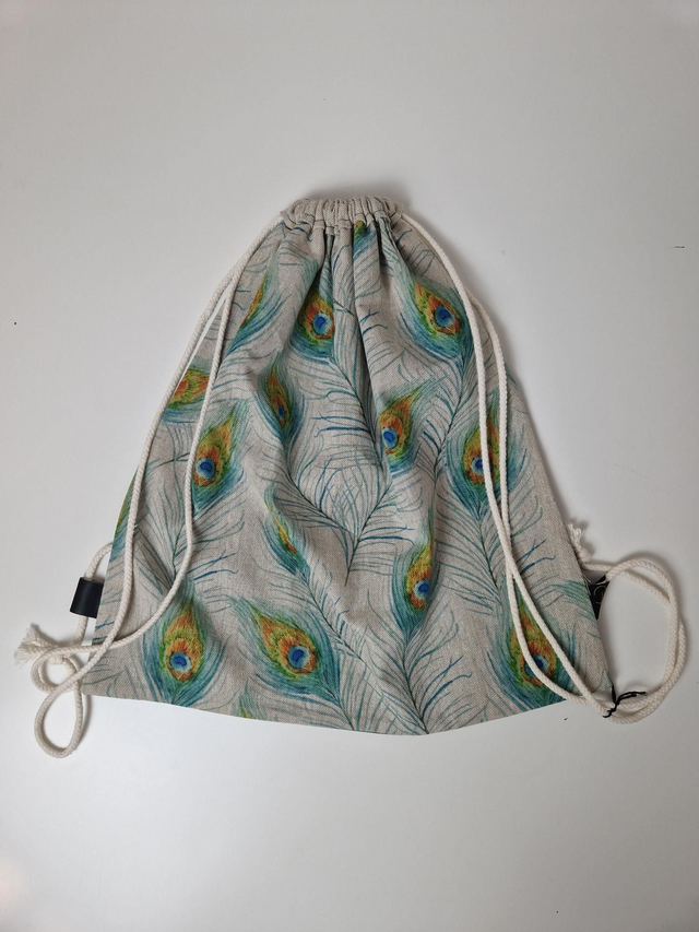 Peacock Backpack without linen