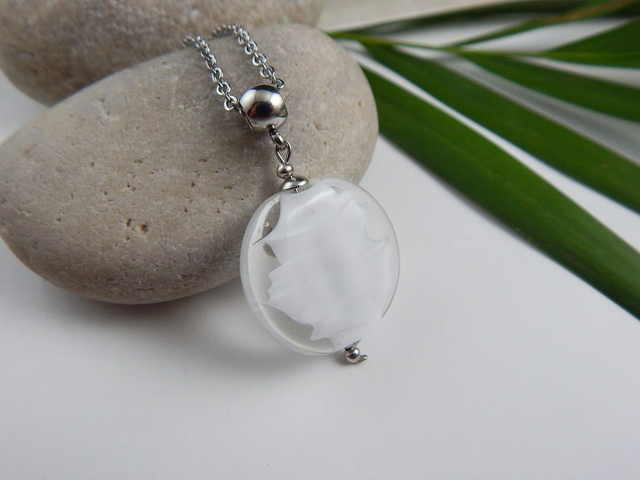 Collier Pendentif Plat