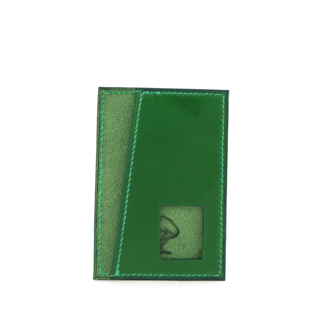 Porte-Pass Navigo Fenêtre Basse DENSHA Vert Pomme