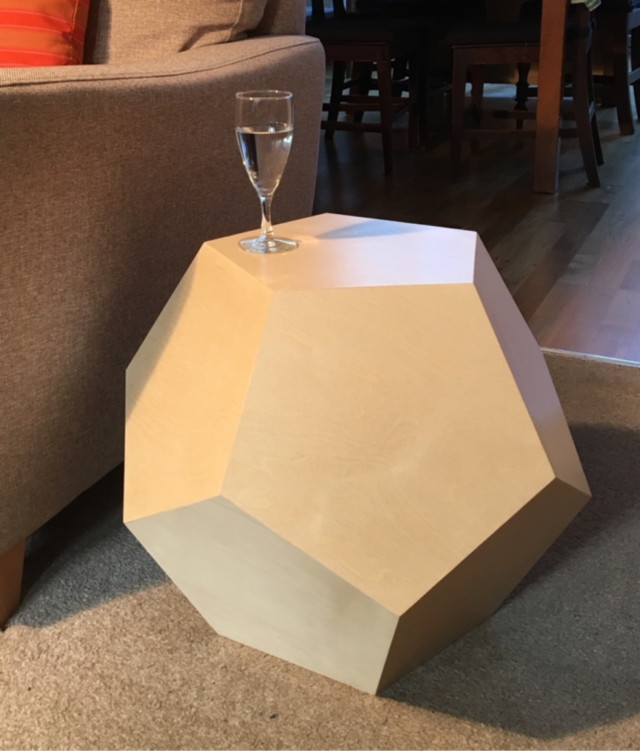 Dodecahedron Table
