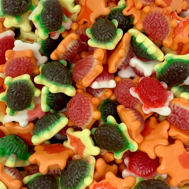 Jelly Filled Turtles 100g (Best Seller)