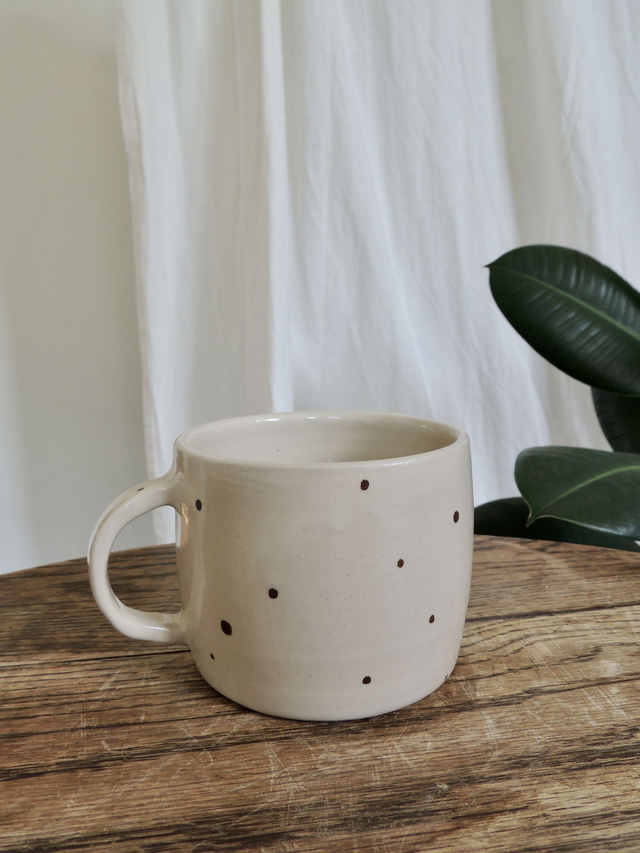 Large coffee mug | Dotty