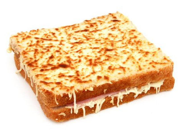 Croque-monsieur  + garniture du jour