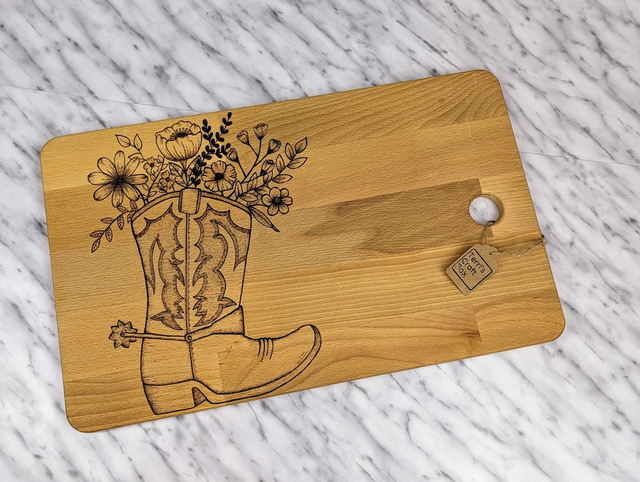 Acacia Plank &#039;COWBOY BOOT&#039;