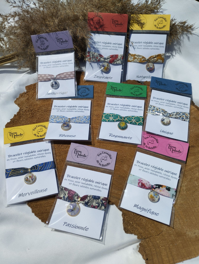 Bracelet onirique réglable || Collaboration avec Terra Nebula