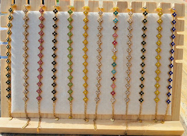 Bracelet fleurs