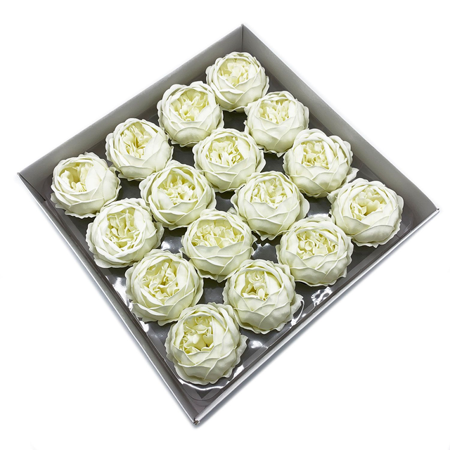 Pivoine de savon Large - ivoire