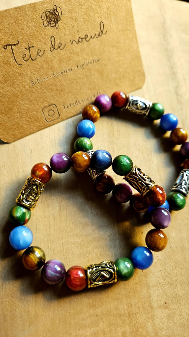 Bracelet pierre naturelle 5 éléments 