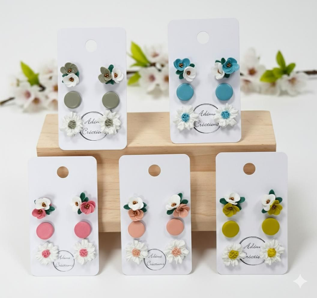 Trio de puces printanier 