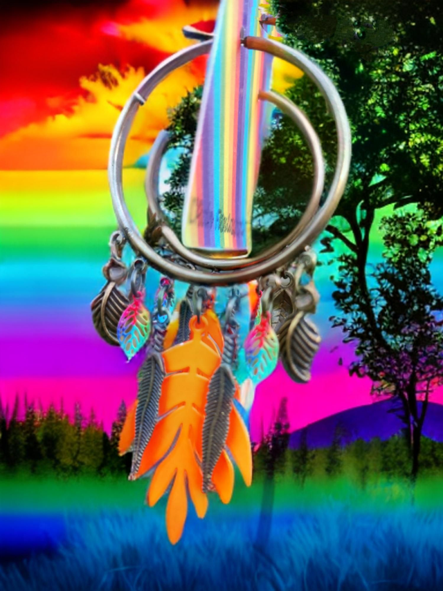 Boucles d&#039;oreilles &#039;Hippies&#039;