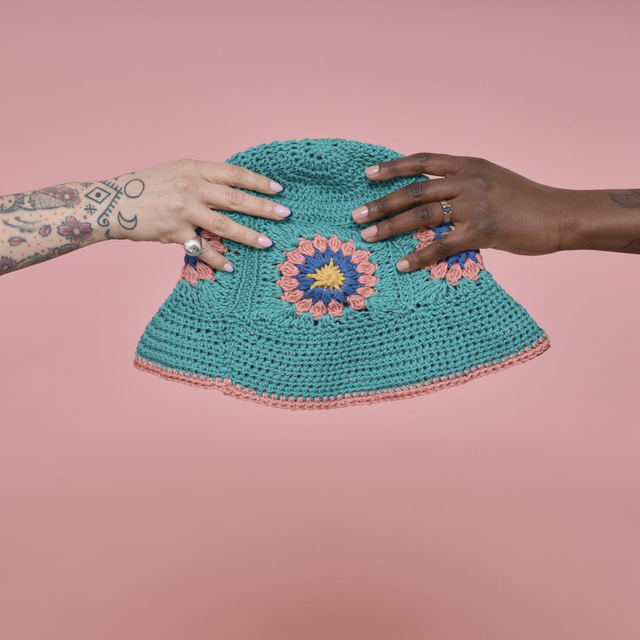 Bob en carré grand-mère Les Franjynes x Whinycrochet