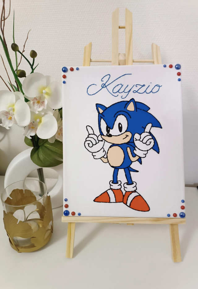 Toile personnalisée Herisson