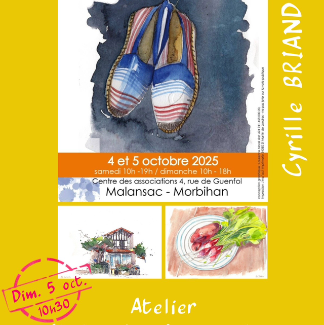 Atelier Lumière, couleurs dans les croquis dimanche 5