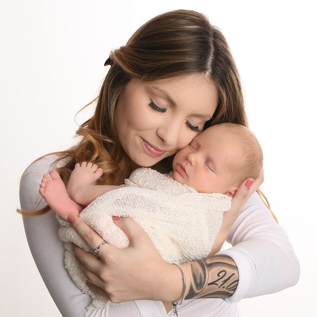Newborn Shooting • Shootingpaket Lavendel - Wertgutschein