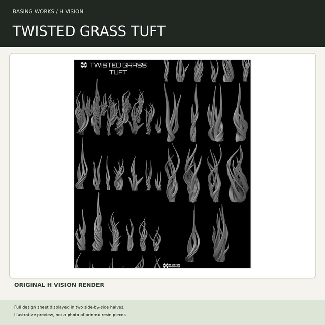 H Vision - Twisted Grass Tuft