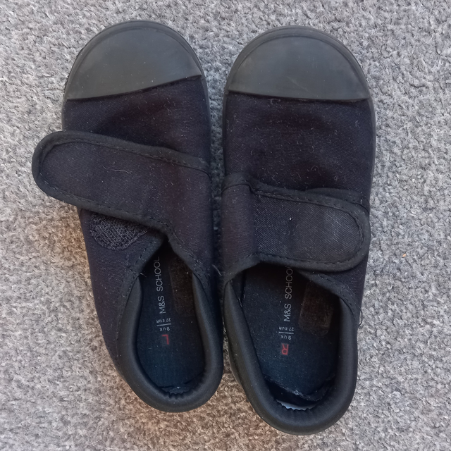 Plimsolls - size 9