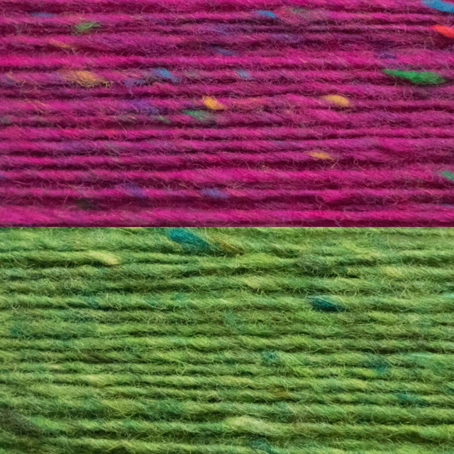 Soft Merino Wool Handmade Snood / Neck Warmer (Colour: Fruit Salad)