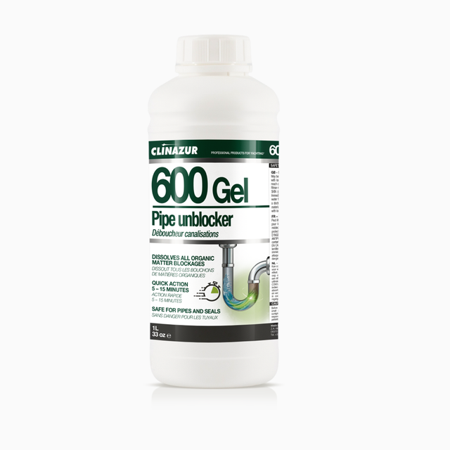 600 DEBOUCHEUR CANALISATIONS 1L / PIPE UNBLOCKER