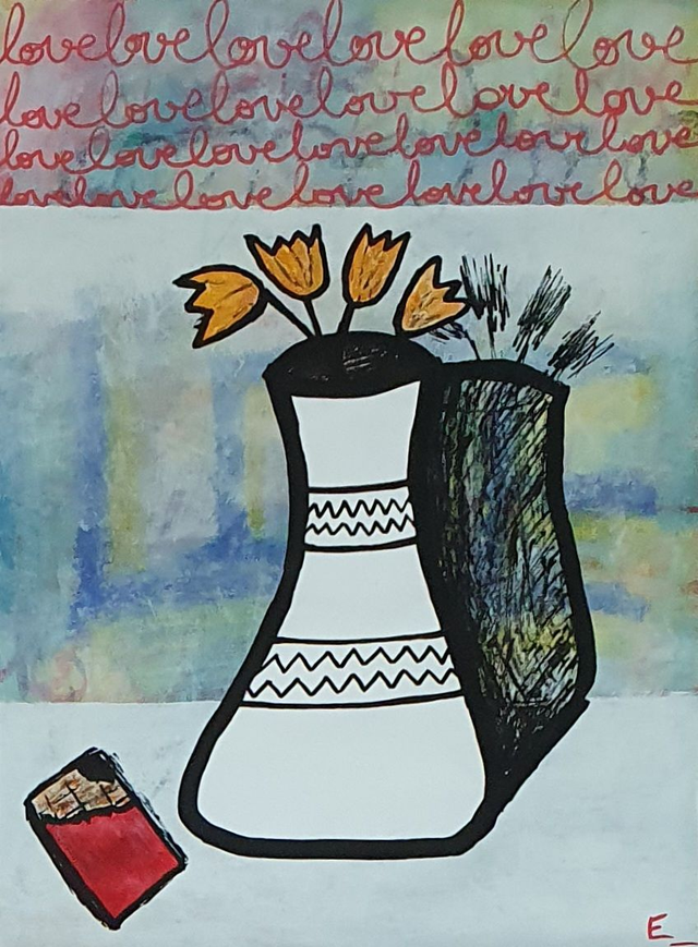 Love and flowers - pleasure