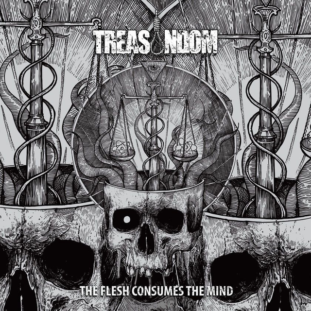 TREASONDOM : The Flesh Consumes the Mind (2025) CD